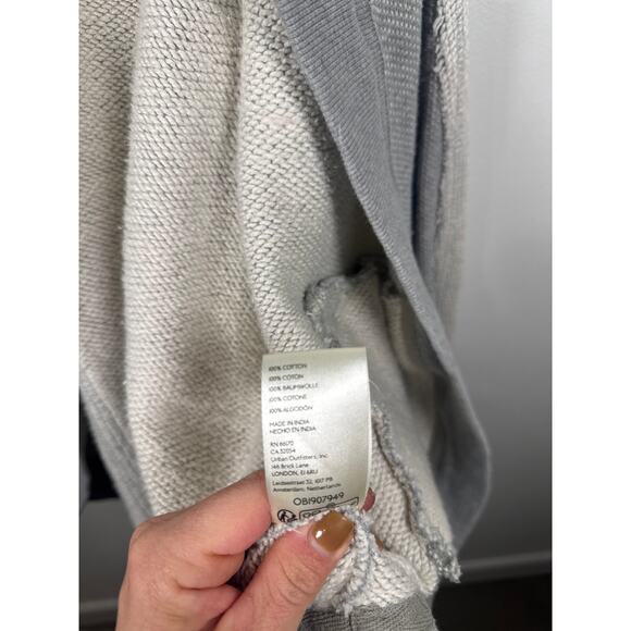 We The Free Forever Yours Oversized Cardi in Gray, XS - Picture 5 of 8